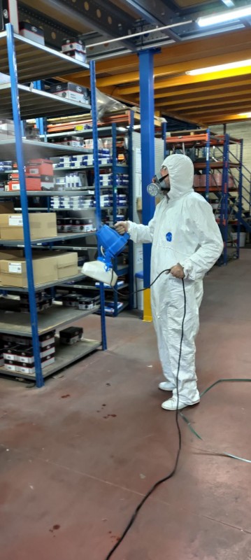 Désinfection de locaux professionnels de stockage à Marseille 13
